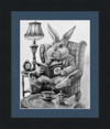 The White Rabbit (Drawing) Art Print