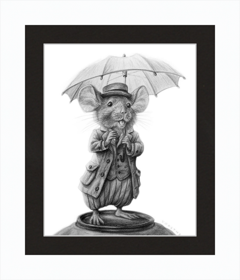 The Mouse (Drawing) Art Print