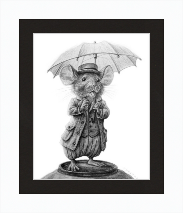 The Mouse (Drawing) Art Print
