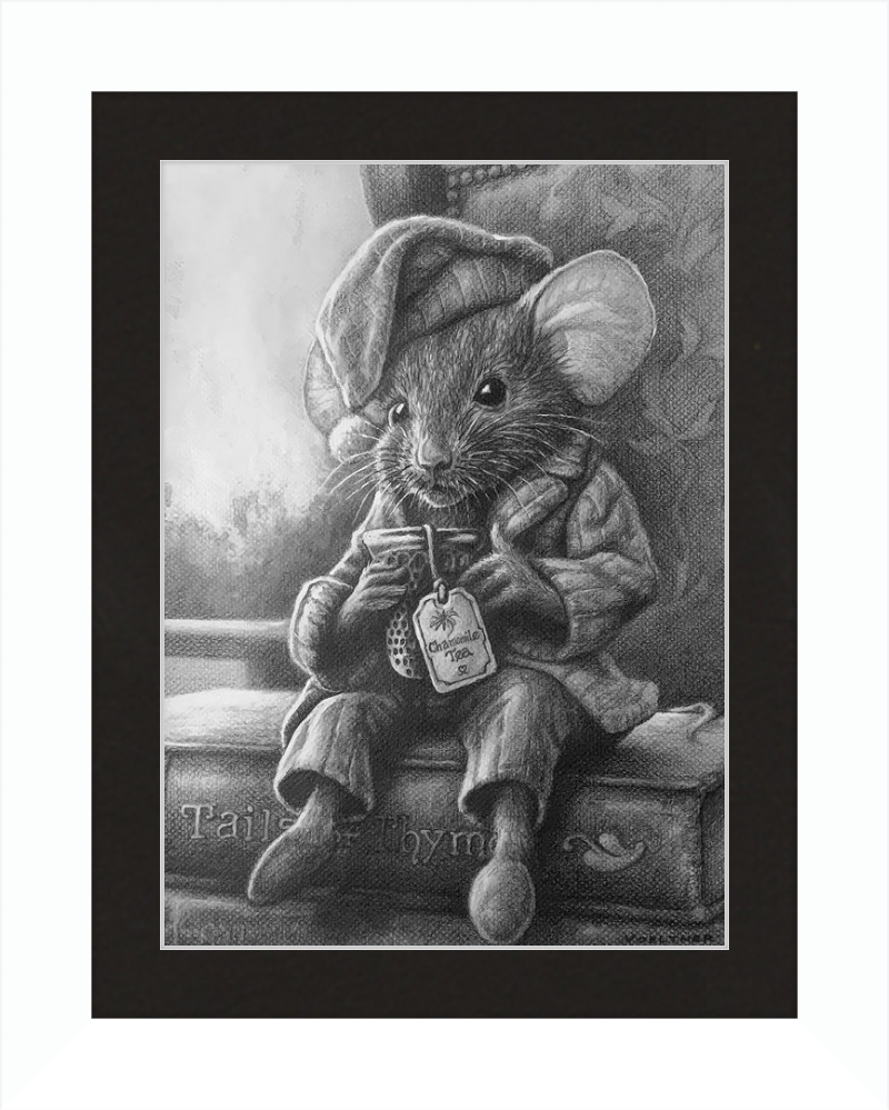 The Dormouse (Drawing) Art Print