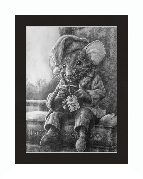 The Dormouse (Drawing) Art Print