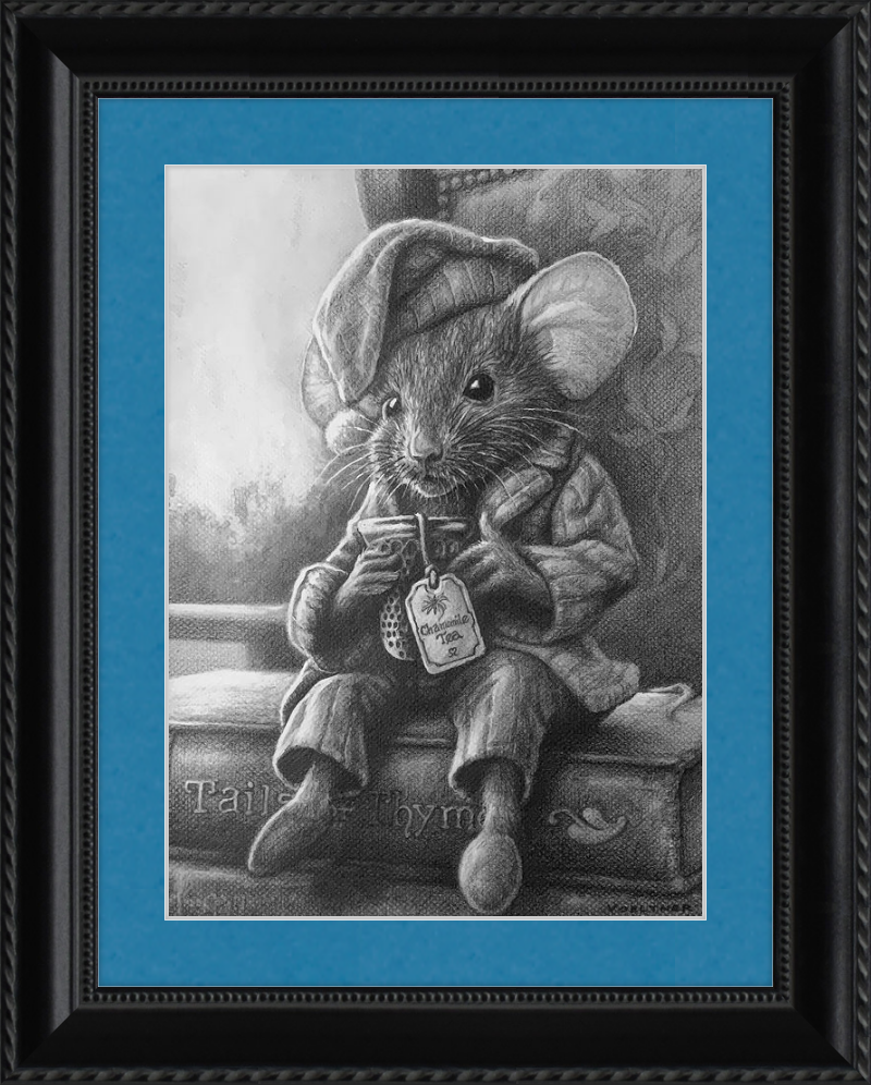 The Dormouse (Drawing) Art Print