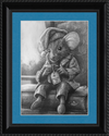 The Dormouse (Drawing) Art Print