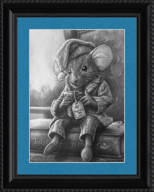 The Dormouse (Drawing) Art Print