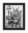 The White Rabbit (Drawing) Art Print