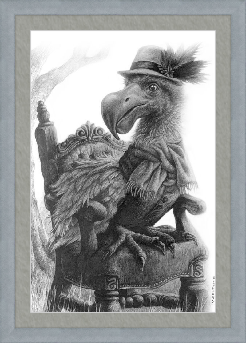 The Dodo (Drawing) Art Print