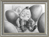 Humpty Dumpty (Drawing) Art Print