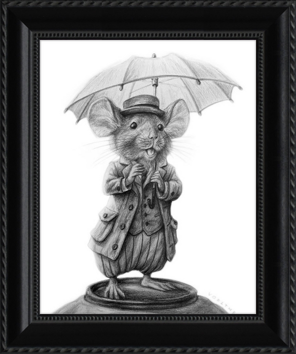 The Mouse (Drawing) Art Print