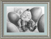 Humpty Dumpty (Drawing) Art Print