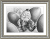 Humpty Dumpty (Drawing) Art Print