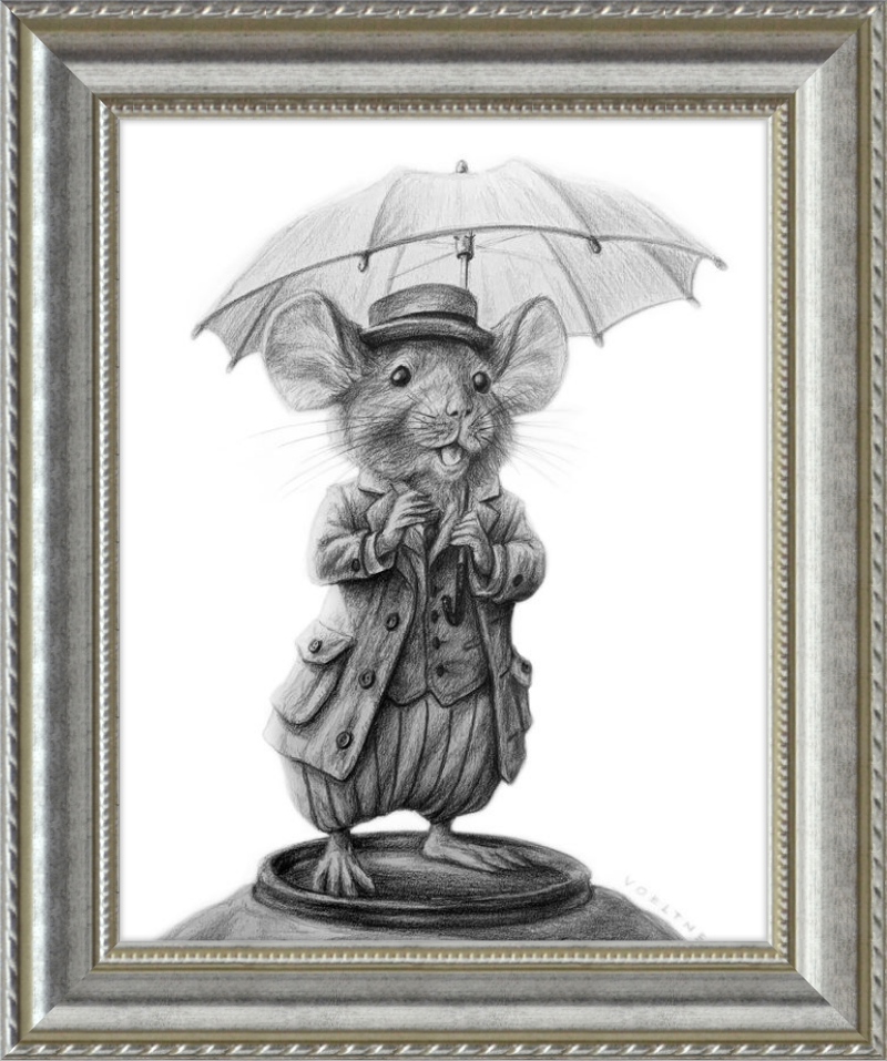 The Mouse (Drawing) Art Print