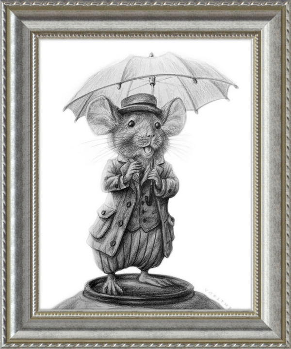 The Mouse (Drawing) Art Print