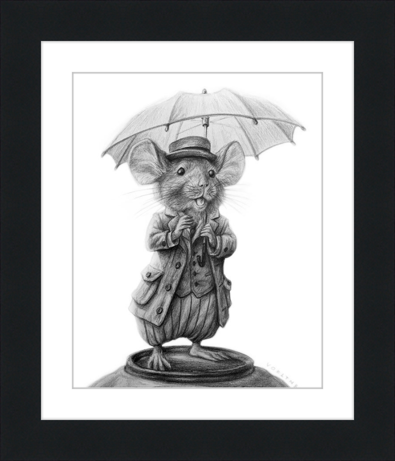 The Mouse (Drawing) Art Print