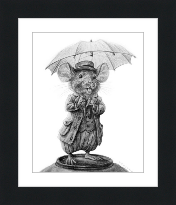 The Mouse (Drawing) Art Print