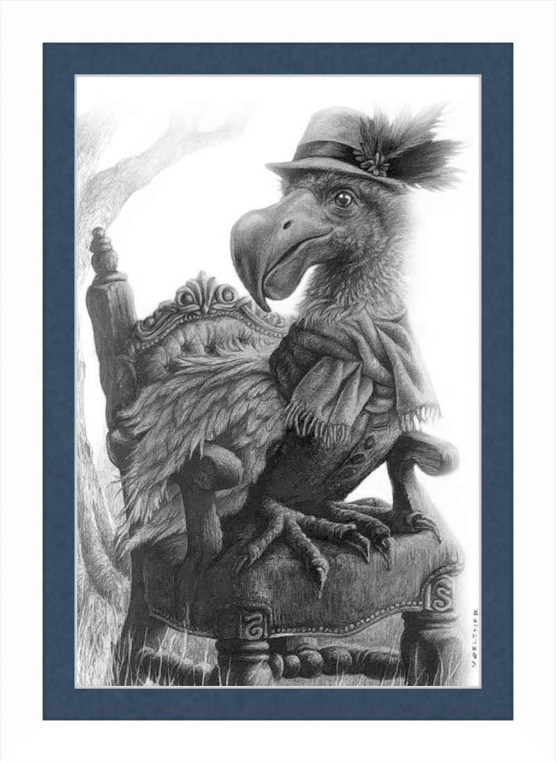 The Dodo (Drawing) Art Print