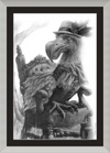 The Dodo (Drawing) Art Print