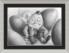 Humpty Dumpty (Drawing) Art Print