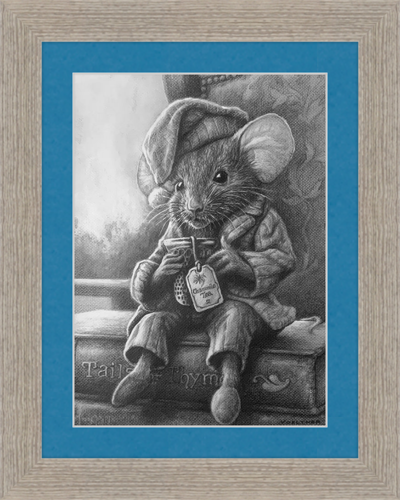The Dormouse (Drawing) Art Print