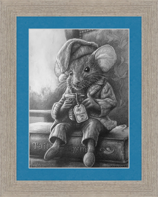 The Dormouse (Drawing) Art Print