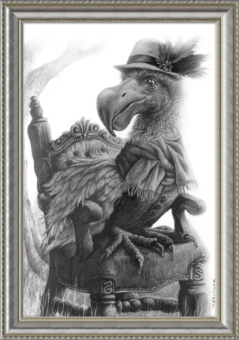 The Dodo (Drawing) Art Print