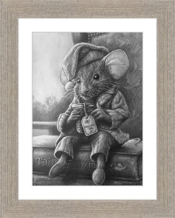 The Dormouse (Drawing) Art Print