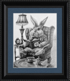 The White Rabbit (Drawing) Art Print