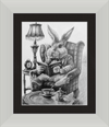 The White Rabbit (Drawing) Art Print