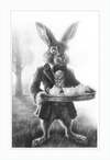 The March Hare (Drawing) Art Print