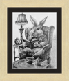 The White Rabbit (Drawing) Art Print