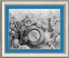 The Cheshire Cat (Drawing) Art Print