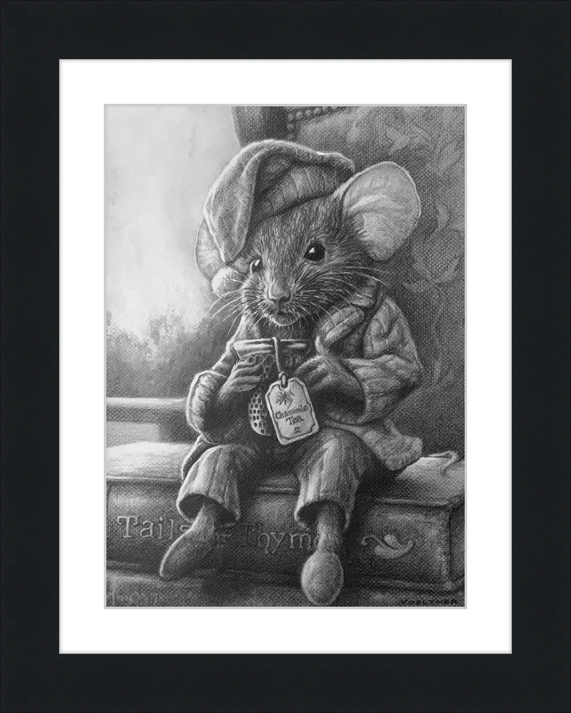 The Dormouse (Drawing) Art Print