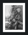 The Dormouse (Drawing) Art Print