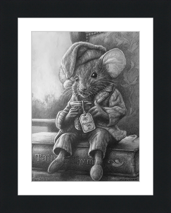 The Dormouse (Drawing) Art Print