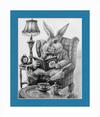 The White Rabbit (Drawing) Art Print