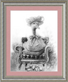 The Goose (Drawing) Art Print