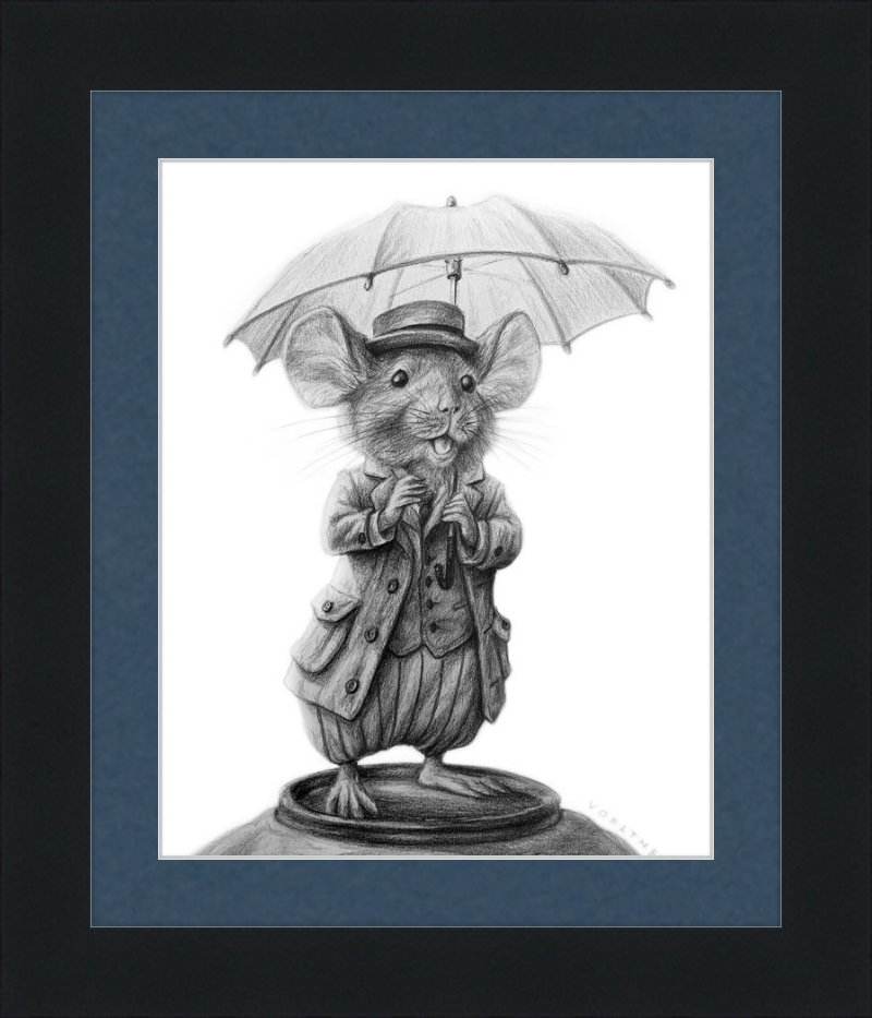 The Mouse (Drawing) Art Print