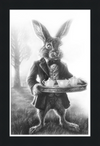 The March Hare (Drawing) Art Print