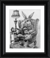 The White Rabbit (Drawing) Art Print