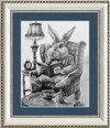 The White Rabbit (Drawing) Art Print