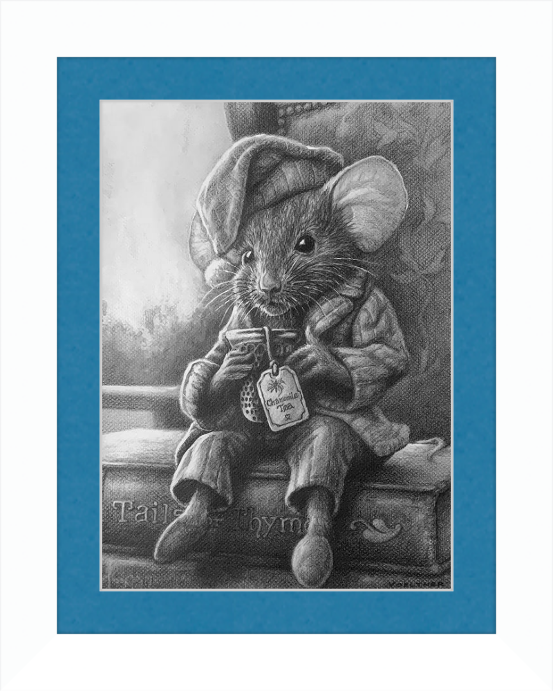The Dormouse (Drawing) Art Print