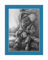 The Dormouse (Drawing) Art Print