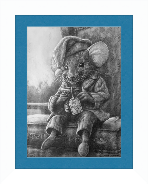 The Dormouse (Drawing) Art Print