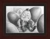 Humpty Dumpty (Drawing) Art Print