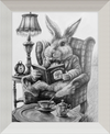 The White Rabbit (Drawing) Art Print