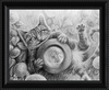 The Cheshire Cat (Drawing) Art Print