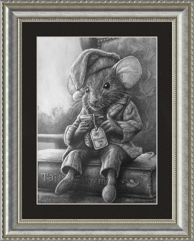 The Dormouse (Drawing) Art Print