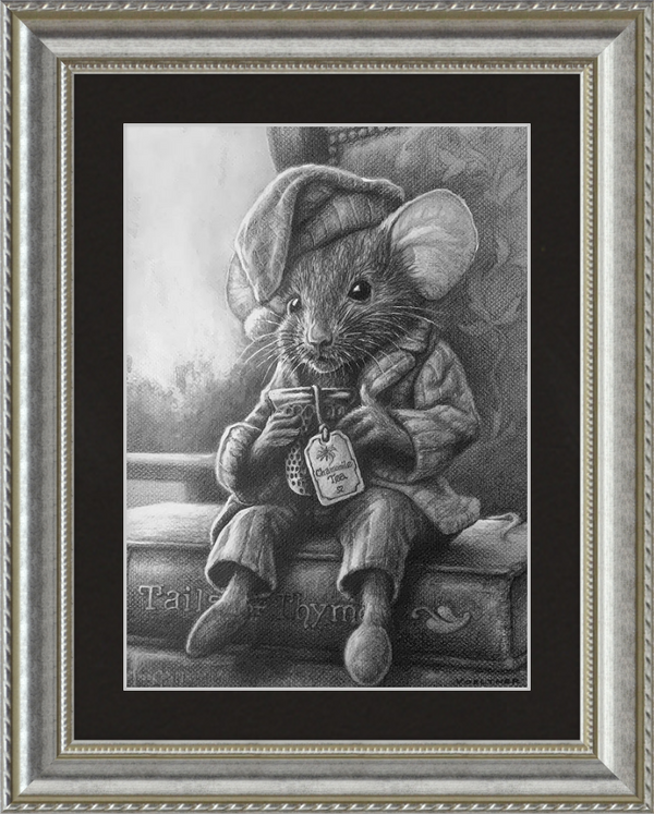 The Dormouse (Drawing) Art Print