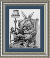 The White Rabbit (Drawing) Art Print