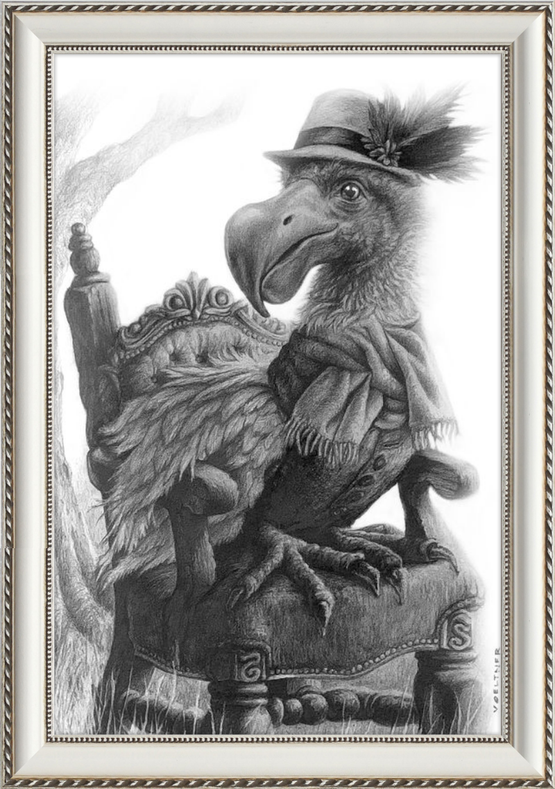 The Dodo (Drawing) Art Print