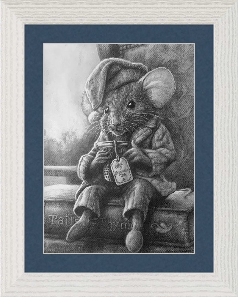 The Dormouse (Drawing) Art Print